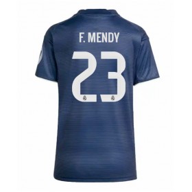 Dámské fotbalový oblečení Real Madrid Ferland Mendy #23 Venkovní košile 2025-26 Krátkým Rukávem